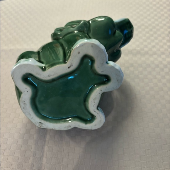 Vintage Trunk Up Happy Baby Elephant Planter - Picture 3 of 7